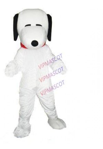 Hot sale Foam Character Adult lovely cute white Dog Mascot Costume fancy dress Halloween party costume