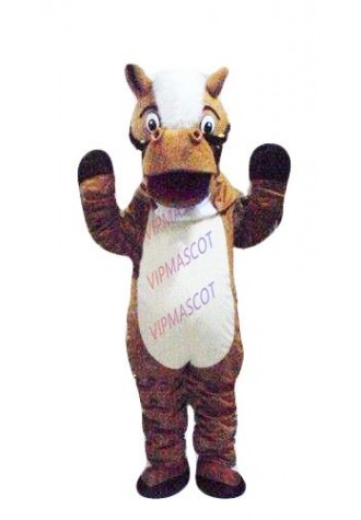 Hot sale Cute Adult horse mascot carnival costume fancy dress costumes adult costume