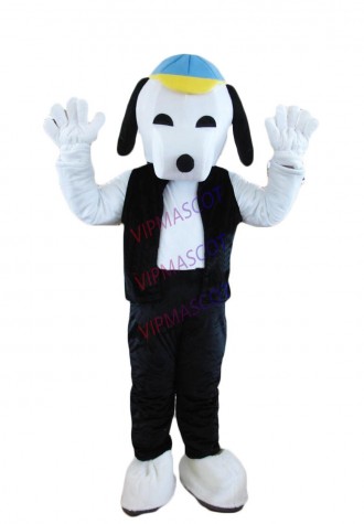 New Foam Adult cartoon character lovely blue hat dog Mascot Costume fancy dress party costumes adult size
