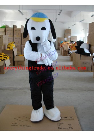 New Foam Adult cartoon character lovely blue hat dog Mascot Costume fancy dress party costumes adult size