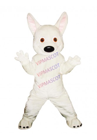 New Adult cartoon character lovely dog Mascot Costume fancy dress party costumes adult size