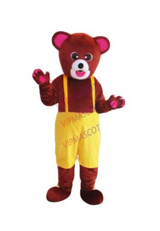New arrival Adult NEW lovely brown Teddy  bear mascot fancy dress costumes Chirstmas party costumes