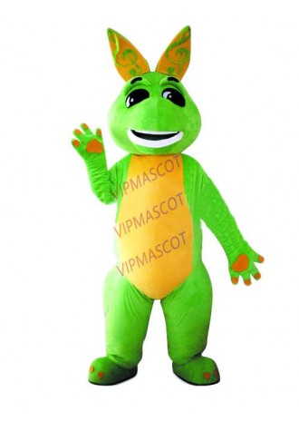 Foam Adult cute little green Dragon mascot fancy dress costumes Halloween party costumes