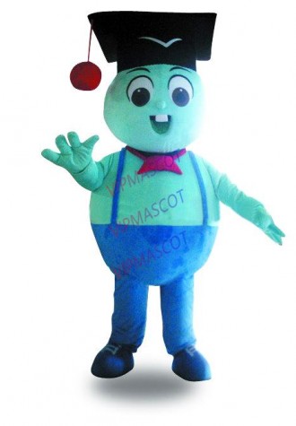 Hot sale Foam Cartoon Adult lovely blue happy doll monster Mascot Fancy Dress Halloween party Costume adult size