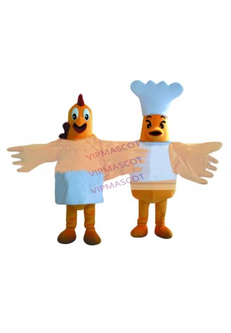 Hot sale Adult cute blue chicken mascot fancy dress costumes Halloween party costumes