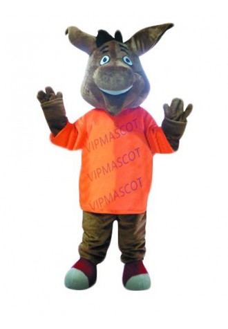 New arrival Adult cute donkey mascot fancy dress costumes Halloween party costumes