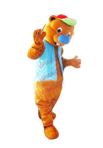 Hot sale Adult Professional Beaver Mascot Costume Adult Halloween Cartoon Party Outfits Fancy Dress