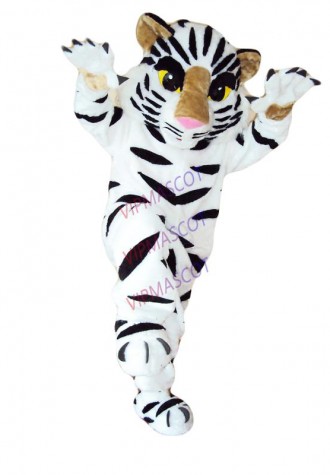 New arrival Cute Cartoon Character Adult lovely tiger Mascot Costume Fancy Dress Halloween party costume