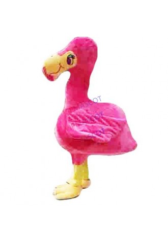 Cute  Hot sale Cartoon Character Adult Flamingo Dress cosplay Halloween  Party Costume