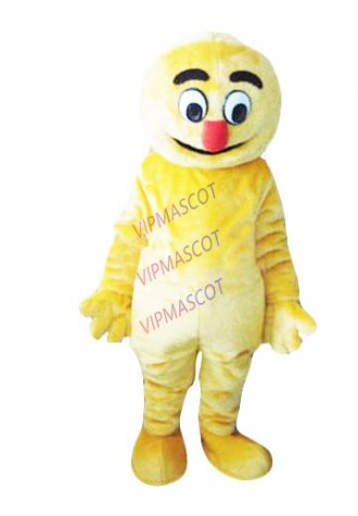 New arrival Adult cute yellow monster mascot fancy dress costumes Chirstmas party costumes