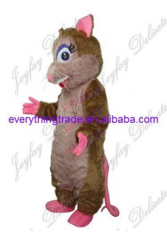 Hot selling Cute Adult cartoon character lovely cute mouse Mascot Costume fancy dress party costumes