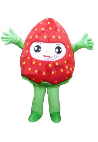 New arrival Cartoon Character lovely STRAWBERRY Boy Mascot Costume party costume Adult Size