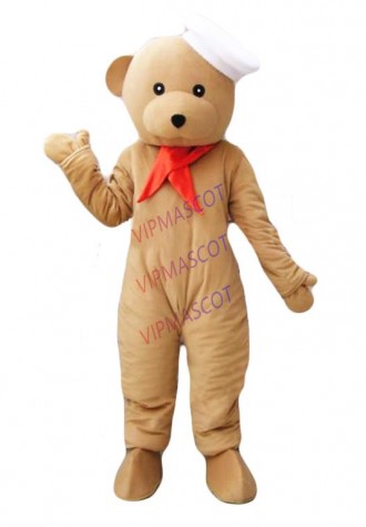 New arrival  Foam Cartoon Character cute brown bear Mascot Costume fancy dress costume