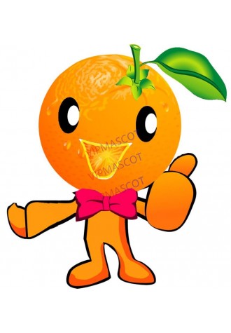 Hot sale Foam Adult cute orange mascot costume fancy dress Halloween party costumes adult size