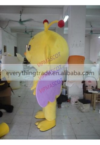 New arrival Cute Adult lovely cartoon little yellow monster mascot costume fancy dress party costumes adult size