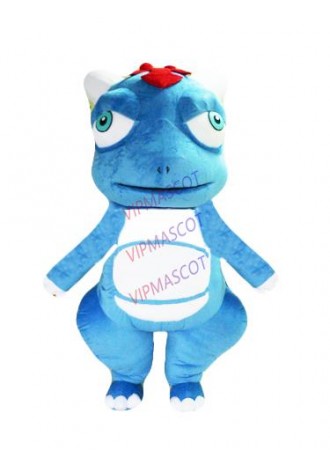 New arrival Adult cute cartoon big eyes blue monster mascot costume fancy dress party costumes adult size