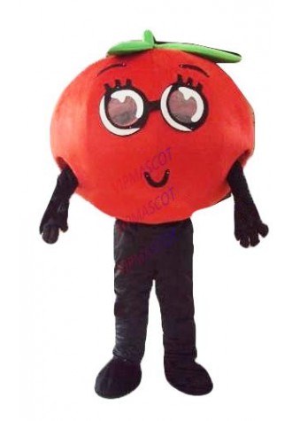 Hot sale Cute Adult tomato mascot costume custom made mascot fancy dress costumes vegetable costume party dress