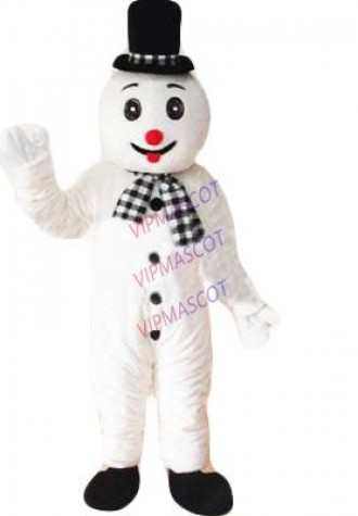 New arrival Foam Adult cartoon character cute white snowman Mascot Costume Halloween party costumes