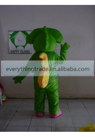 New arrival Foam Adult cute green little monster mascot fancy dress suit costumes cartoon party costumes adult size
