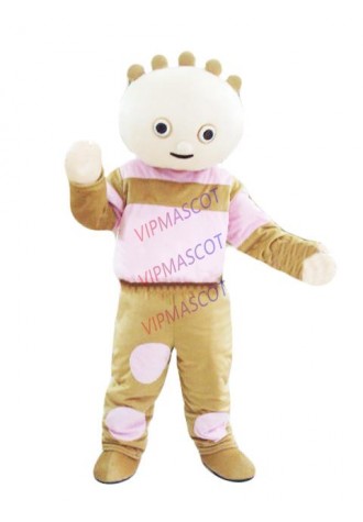 New arrival Cute Adult lovely pink and brown doll mascot fancy dress costumes cartoon party costumes adult size