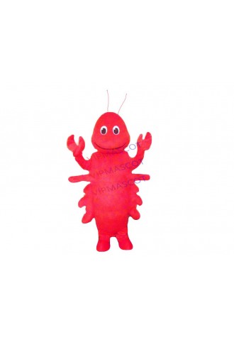 Hot sale Foam Cartoon Character Adult cute red shrimp Mascot Costume fancy dress party costume