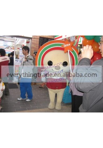 Hot selling Foam Adult cute nice doll mascot fancy dress suit costumes cartoon party costumes