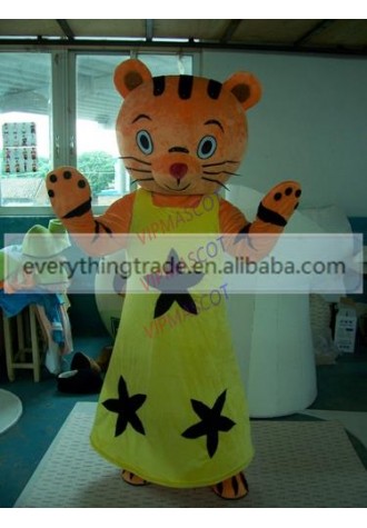 Hot selling Foam Adult cute tiger mother mascot fancy dress suit costumes cartoon party costumes