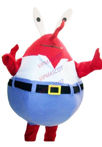 New arrival Cute Cartoon Character Adult New Adult christmas crab mascot costume