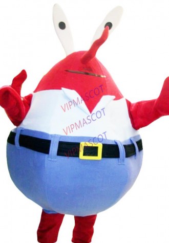 New arrival Cute Cartoon Character Adult New Adult christmas crab mascot costume
