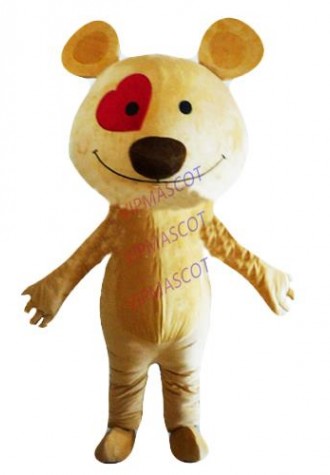 Hot sale Adult cute big head bear mascot fancy dress suit costumes cartoon party costumes adult size