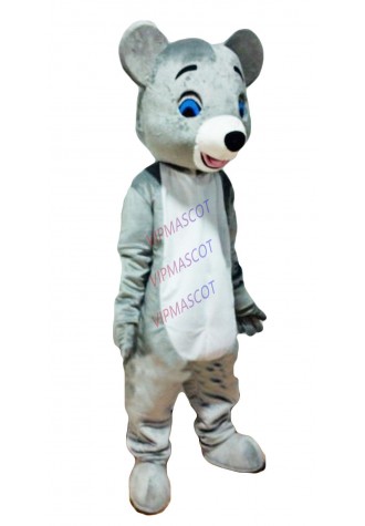 Hot sale Foam Cartoon Character Adult Cute Grey Mouse Animal Mascot Costume Adult Size costumes