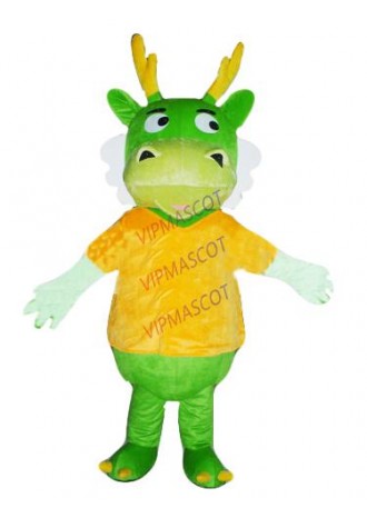 Hot sale Cute Adult lovely big eyes dragon mascot fancy dress suit costumes cartoon party costumes adult size