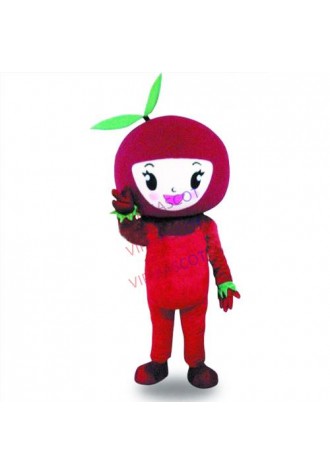 Hot sale Foam Adult Red Bayberry Fruit Mascot Costume Waxberry Myrica Rubra Wax Myrtle Cartoon Character Suit