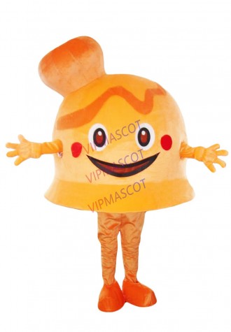 New arrival Cute Adult lovely orange happy monster mascot fancy dress costumes cartoon party costumes
