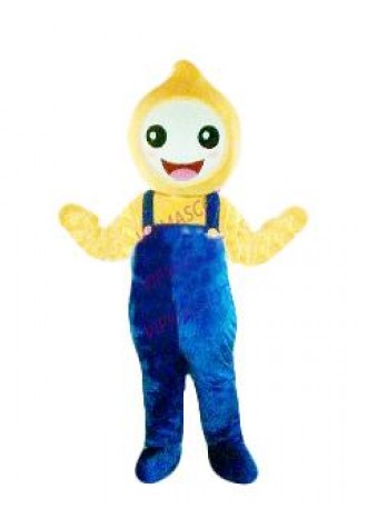 New arrival Cute Adult cute happy blue cloth doll mascot fancy dress suit costumes cartoon party costumes adult size