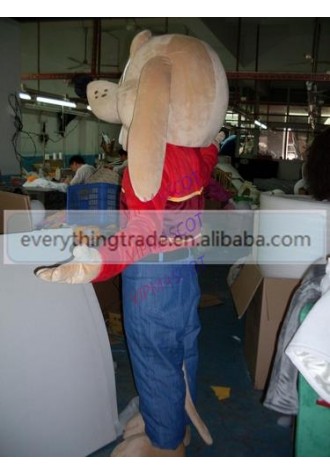 Hot selling Foam Adult cute big nose dog mascot fancy dress suit costumes cartoon party costumes