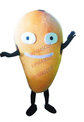 Hot sale Foam Character Adult cute pawpaw Mascot Costume fancy dress Halloween party costume