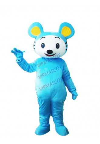 NEW Adult lovely blue mouse mascot fancy dress costumes Halloween cartoon party costumes