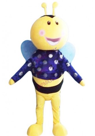 Hot sale Foam Character Adult lovely laborious bee Mascot Costume fancy dress Halloween party costume