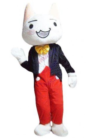 Hot sale Cute Character Adult cute happy little Rabbit Mascot Costume fancy dress Halloween party costume
