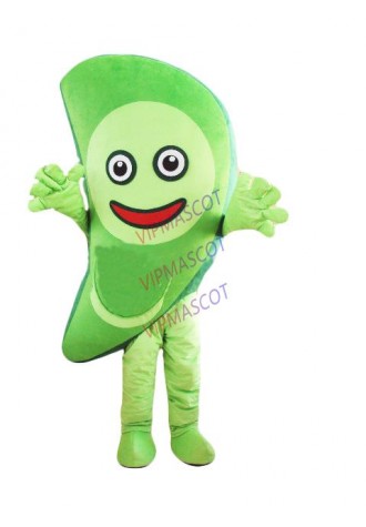 New arrival Adult lovely green mascot fancy dress costumes cartoon party costumes adult size