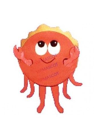 Hot sale Character Adult lovely Happy Crab Mascot Costume fancy dress Halloween party costume