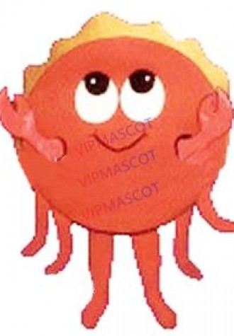 Hot sale Character Adult lovely Happy Crab Mascot Costume fancy dress Halloween party costume