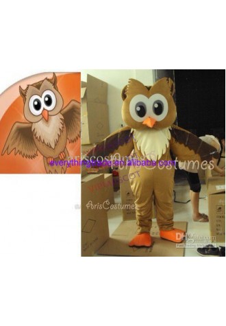 Hot sale Cute Adult owl mascot costume adult costume party dress animal outfit