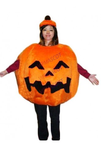 Hot sale Cute Adult Pumpkin Mascot Costume Adult Size Halloween Fancy Dress Cartoon Character Outfit Suit
