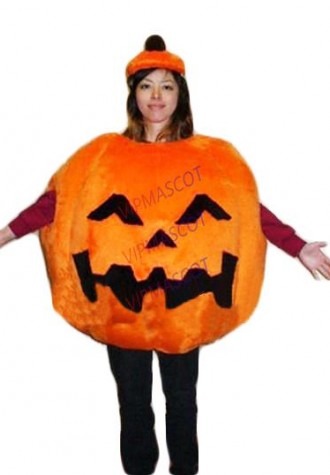 Hot sale Cute Adult Pumpkin Mascot Costume Adult Size Halloween Fancy Dress Cartoon Character Outfit Suit