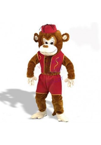 Hot selling Adult cute high quality Marcel the Monkey Mascot Adult Costume cartoon Fancy Dress Party Outfit
