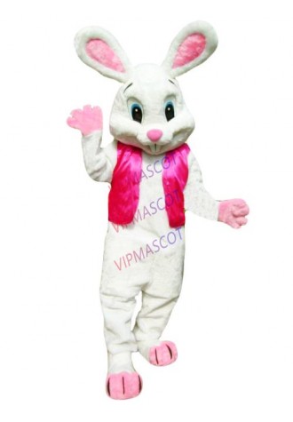 Hot sale Cute Adult NEW EASTER BUNNY MASCOT COSTUME Bugs Rabbit Hare Adult Size Fancy Dress Cartoon Suit