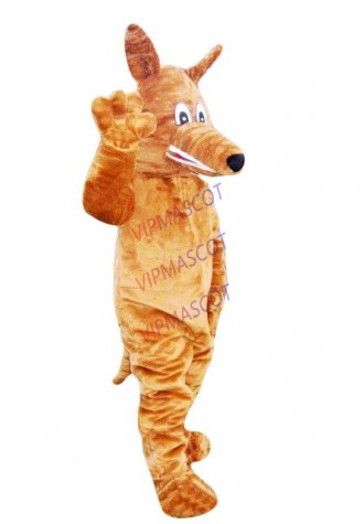 Hot selling Cute Adult cute brown dog  Mascot costume Fancy Dress Cartoon Halloween Party Outfits