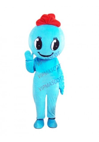 Hot selling Cute Adult cute Blue mascot costume suit mascot fancy dress costumes fruit party costumes